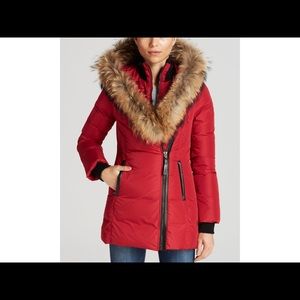 🔴 NWT Mackage Adali Fur Trim Coat 🔴